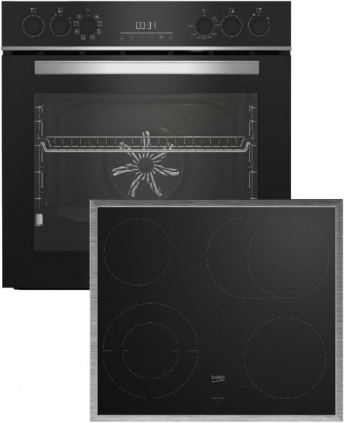 BBUM13329XS Herdset schwarz