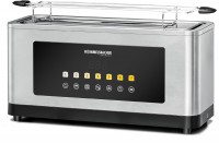 TOL 1000 Langschlitz-Toaster edelstahl/cleansteel