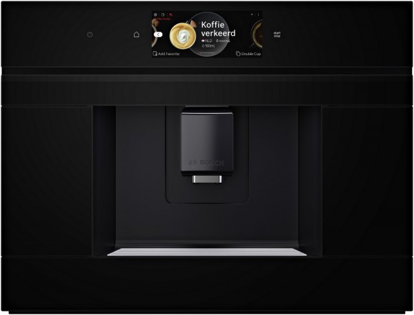 CTL7181B0 Einbau-Kaffee-Vollautomat schwarz, Milchbehälter, Latte Macchiato/Cappuccino, Keramik-Mahlwerk, 19 bar, 2,43 l, Apps ladbar