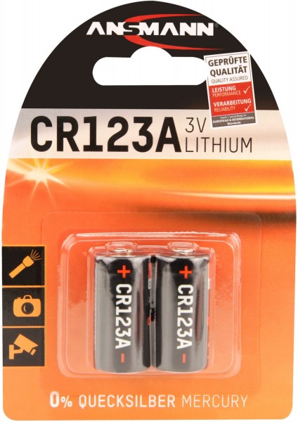 Lithium Batterie CR123A/CR17335