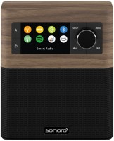 Stream Internetradio walnuß/schwarz