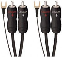 Cougar tonearm Kabel RCA (1,5m) schwarz