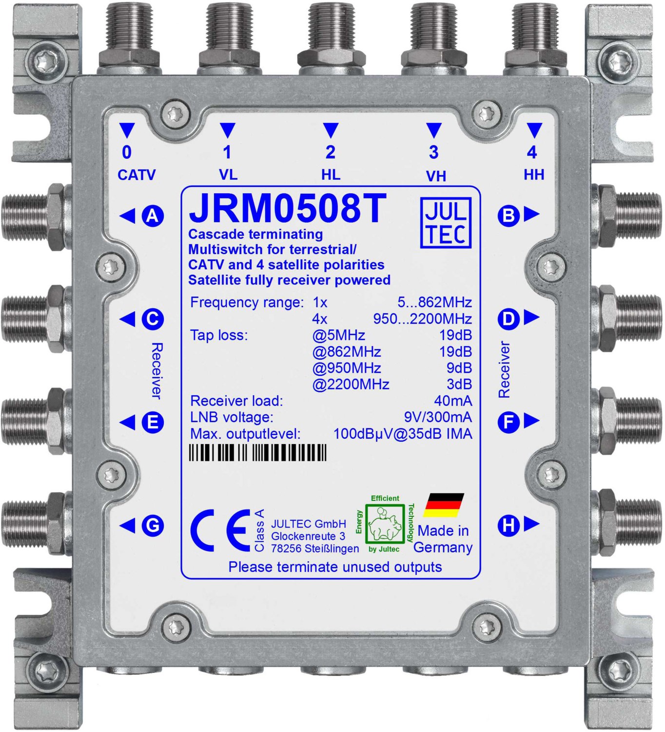 JRM0508T 5/8 Multischalter