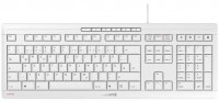 Stream Keyboard (DE) Tastatur weiß-grau