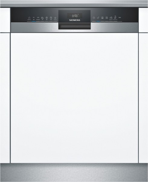SN53HS37VE Teilintegrierter Einbau-Geschirrspüler 60 cm edelstahl