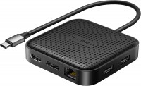 HyperDrive USB4 Dock schwarz