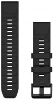 QuickFit Silikonarmband (22mm) schwarz