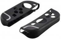 Silikon-Schutzhülle für linken und rechten Joy-Con schwarz