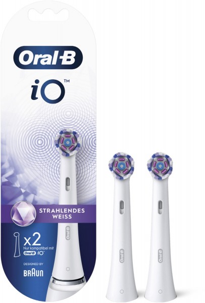 EB iO Radiant White (2er) Aufsteckbürste