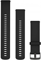 Schnellwechsel-Armband (22mm) Sili. schwarz