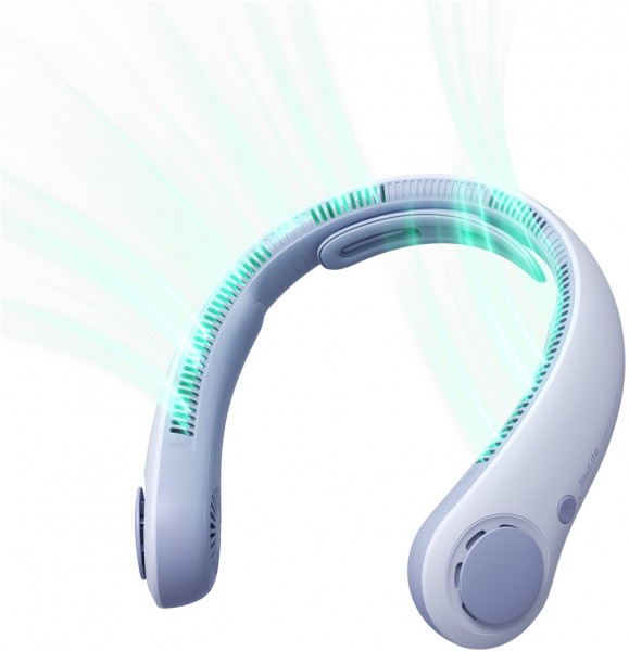 Neck Fan 4 Miniventilator hellblau