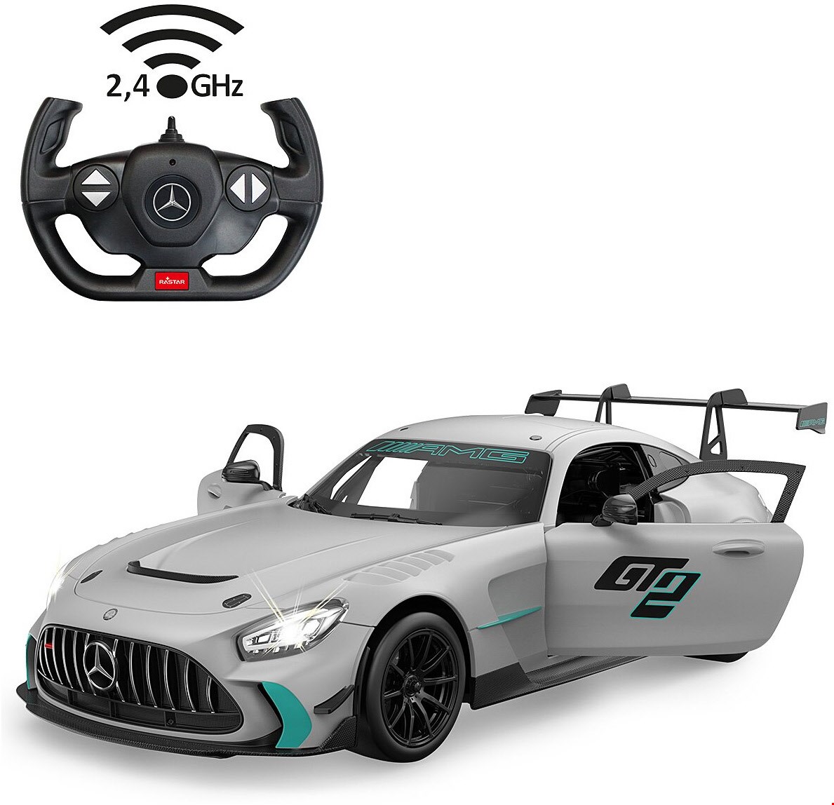 Image of Mercedes-AMG GT2 1:14 RC Auto silber