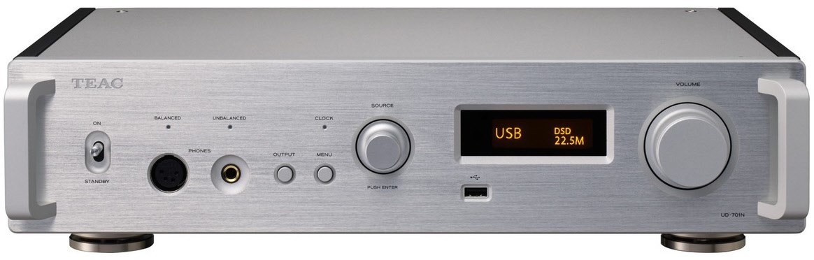 UD-701N-S DAC silber