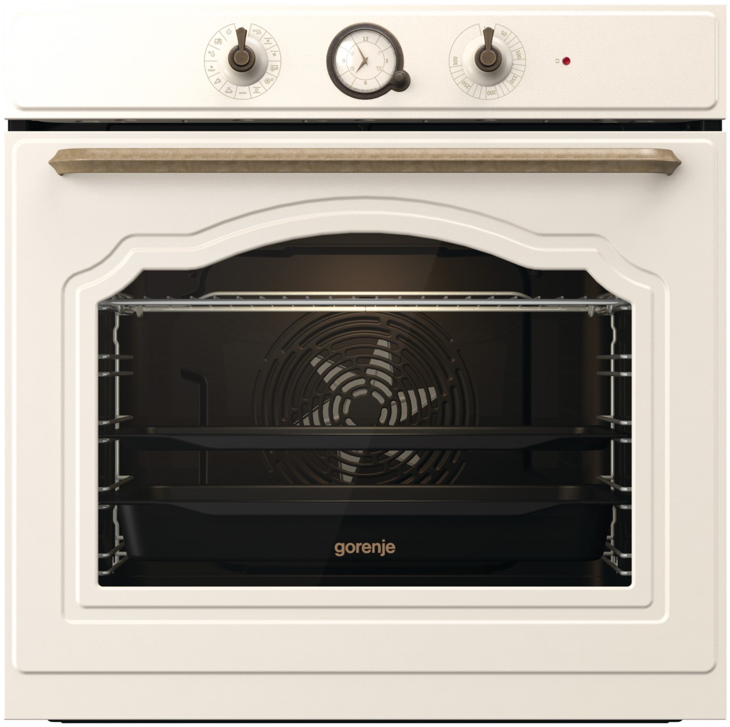 BOS6737E13BG Einbaubackofen schwarz, 77 l, Pizza-Stufe, schnelles Vorheizen, Hefeteig-Gärstufe, 59,5 cm breit, A