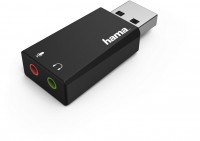 USB-Soundkarte Stereo schwarz