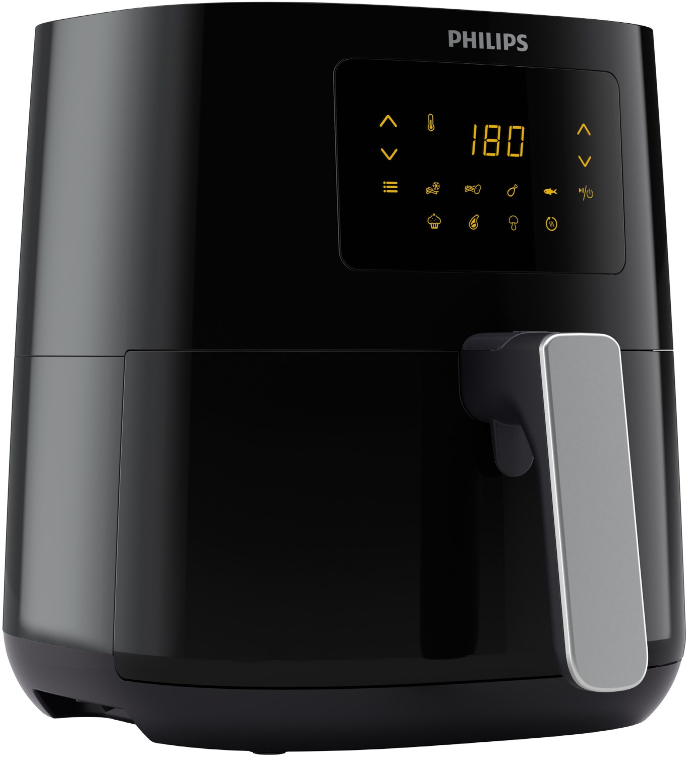 Philips HD9252/70 Airfryer Essential Heißluft-Fritteuse schwarz/silber