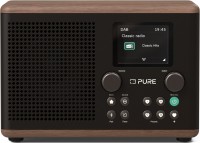 Classic H4 DAB Radioempfänger coffee black/walnut