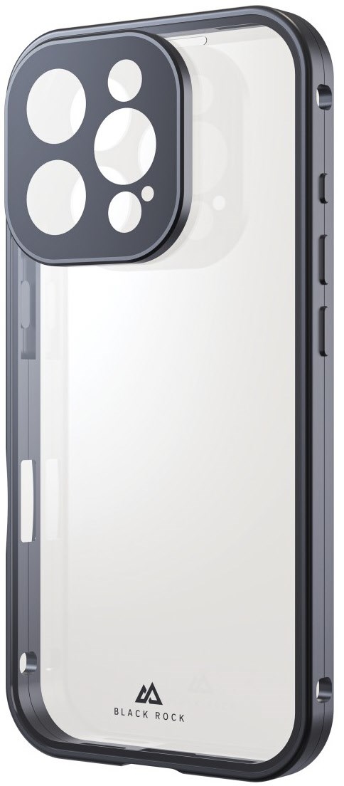 Cover 360° Glass für iPhone 16 Pro Max schwarz