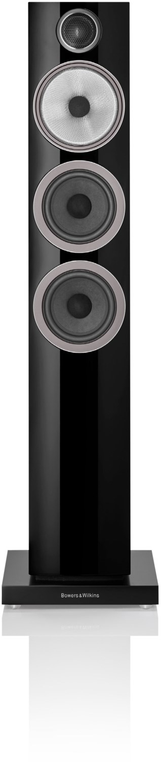 704 S3 /Stück Stand-Lautsprecher hochglanz schwarz
