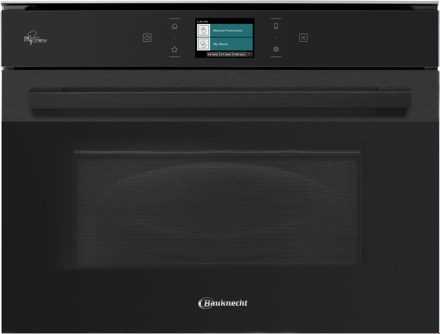 EMPK9 P645 BM Einbau-Kombi-Mikrowelle Black Steel
