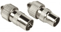 Koax-Set Stecker/Kupplung