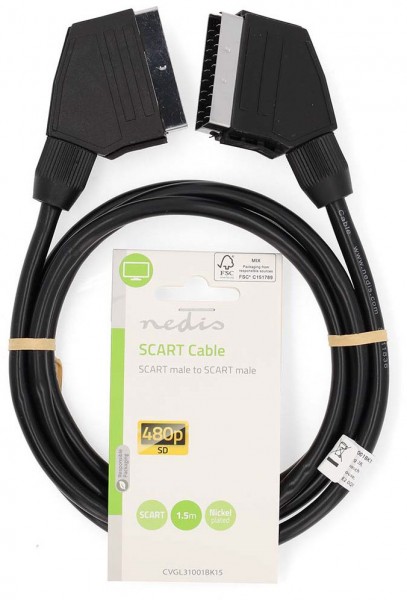 CVGL31001BK15 Scart-Kabel (1,5m) schwarz
