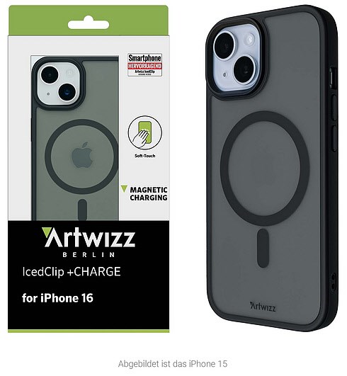 Artwizz IcedClip Custodia Per 33 Cm (13") - Trasparente Opaca, Sottile