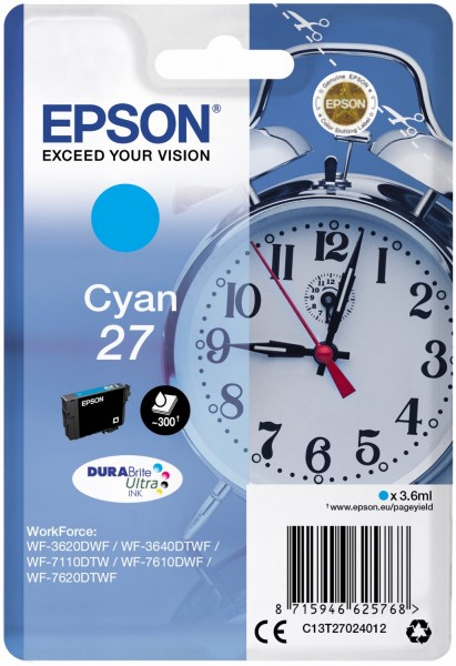 27 DURABrite Ultra Tintenpatrone cyan
