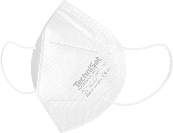 FFP2 Technimask (10 Stk.) einzeln verpackt weiß