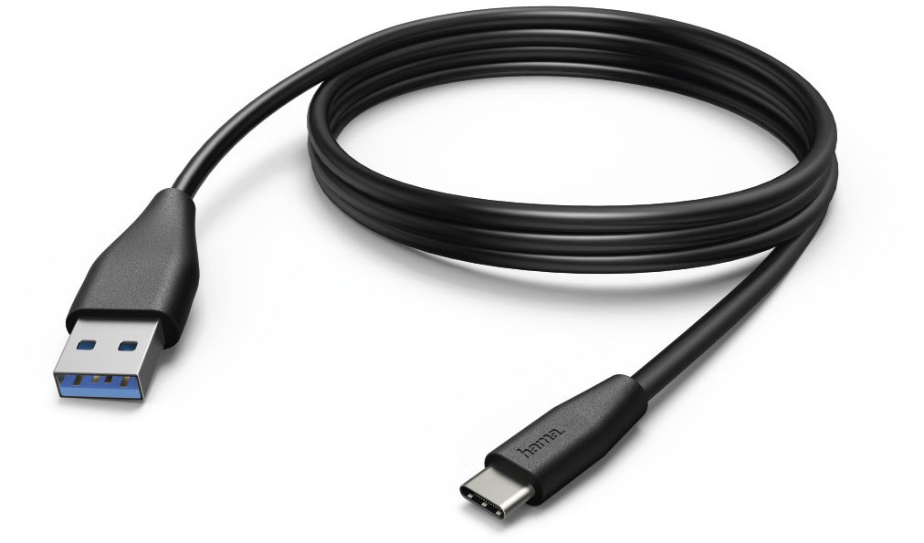 USB Type-C Kabel (3 m) schwarz