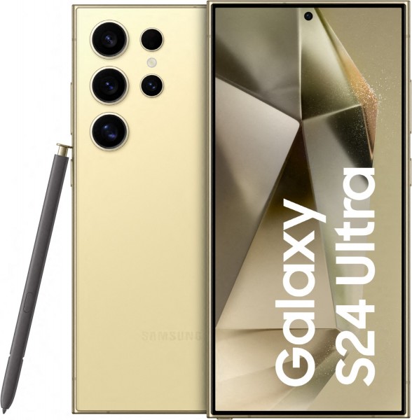 Samsung Galaxy S24 Ultra (256GB) Smartphone titanium yellow | EURONICS