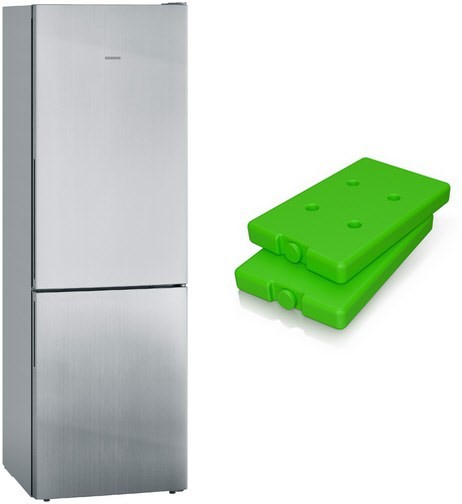 MK67KGSLCA Kühl-/Gefrierkombination KG36EALCA + GS10Z010 inox-look