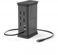 USB-C-Docking-Station 9 Ports schwarz
