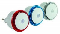 LED-Nachtlichter-Set (3 Stück) farbig sortiert