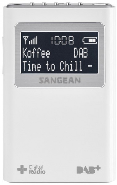 DPR-39 Taschenradio DAB+UKW weiß