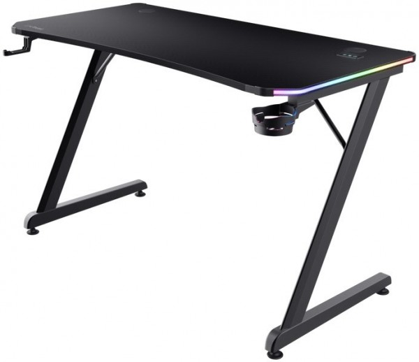 GXT 709 Luminus Gaming Desk schwarz