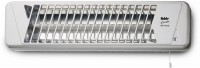BST 600 Wickeltisch Heizstrahler silber/weiß