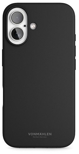Soft Silicone Case für iPhone 16 Plus schwarz