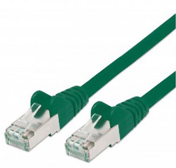 Patchkabel mit Cat7-Rohkabel S/FTP Patchkabel grün