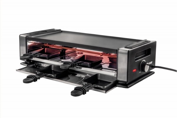 48730 Finesse Basic Raclette edelstahl/schwarz