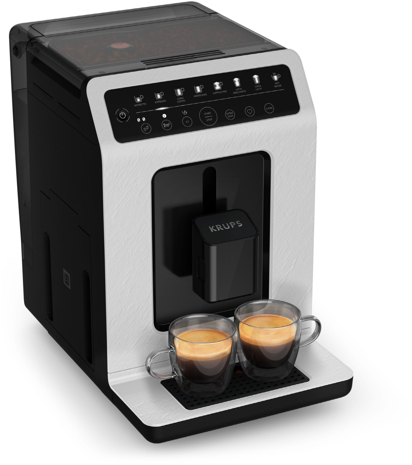 EA897A Evidence Ecodesign Kaffee-Vollautomat, Stahl-Kegel-Mahlwerk, 15 bar, 2,3 l