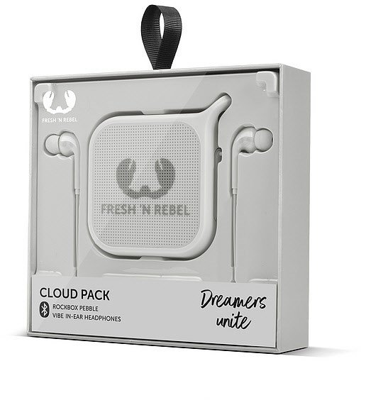 ift Pack Vibe In-Ear-Kopfhörer mit Kabel + Pebble cloud