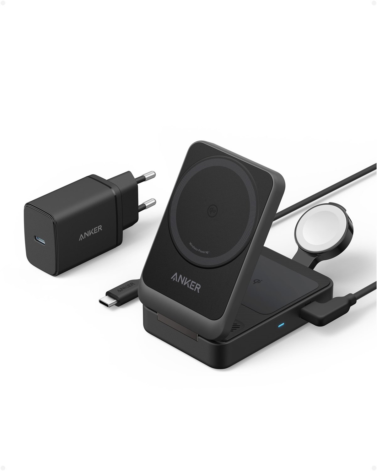 MagGo kabellose Ladestation (15W) schwarz
