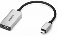 Connect USB-C > HDMI Adapter silber