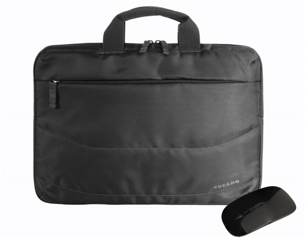 Idea Slim Notebook + Tablettasche schwarz