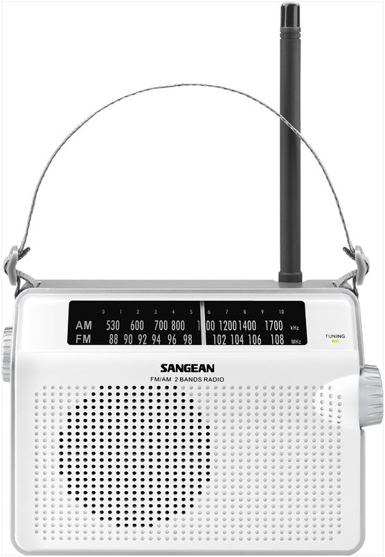 PR-D 6 Kofferradio weiß