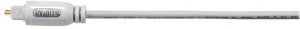 Lichtleiter-Kabel ODT-Stecker 1,5m weiß
