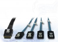 SFF-8087 > 4x SATA Kabel (1m)