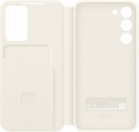 Smart View Wallet Case für Galaxy S23+ creme