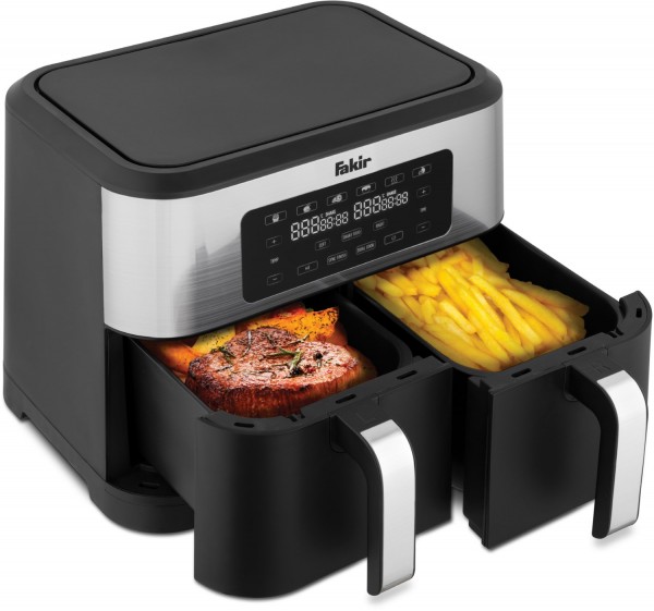 Chefry premium Heißluft-Fritteuse schwarz
